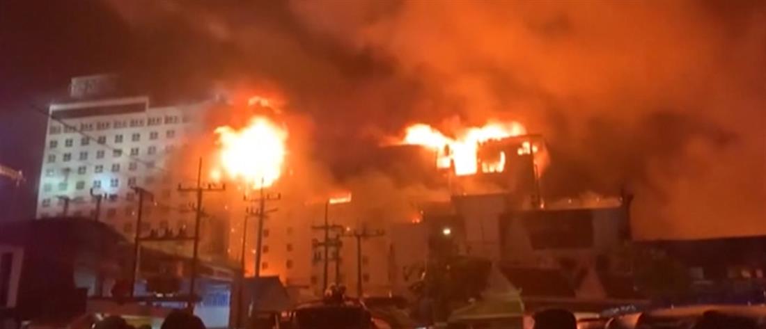 Καμπότζη - Φωτιά σε ξενοδοχείο: Πηδούσαν από την οροφή για να σωθούν (εικόνες)