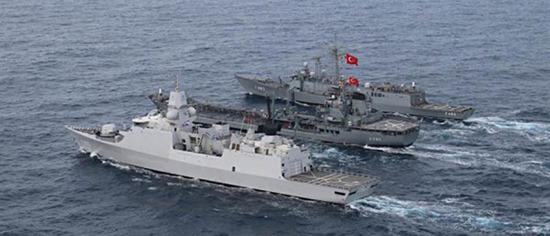 Τουρκικά πλοία στοχοποίησαν ελληνική φρεγάτα 