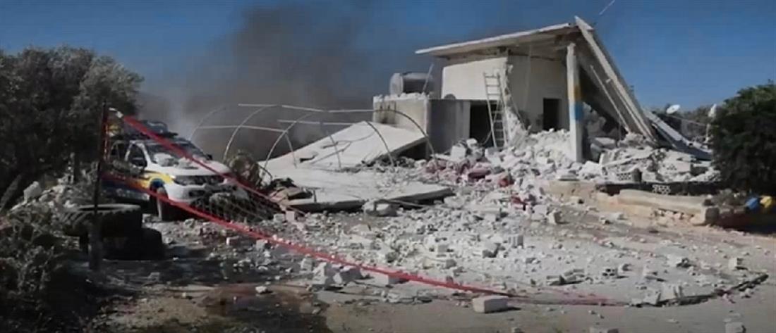 Συρία: βομβαρδισμός Κέντρου Υγείας (εικόνες)