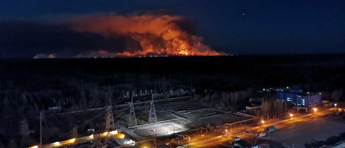 “Σήμα κινδύνου” από την Greenpeace για την φωτιά στο Τσερνόμπιλ