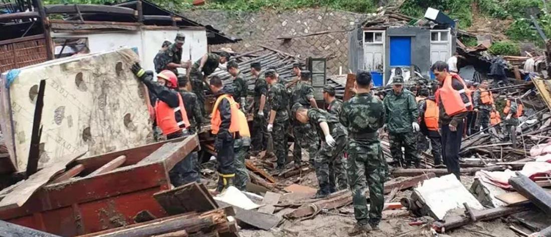 Δεκάδες νεκροί στην Κίνα από το πέρασμα του τυφώνα Λέκιμα