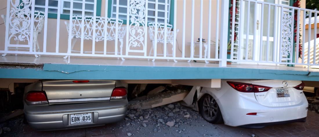 Καταστροφές από τον ισχυρό σεισμό στο Πουέρτο Ρίκο (εικόνες)