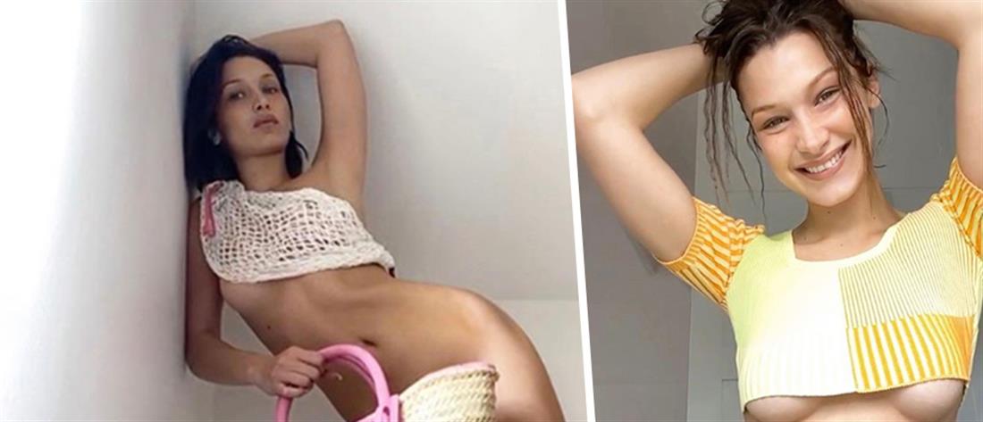 Μπέλα Χαντίντ: H πρώτη σέξι φωτογράφιση με Facetime (εικόνες)