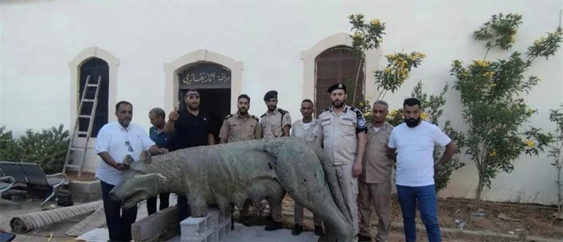 Λιβύη: Άγαλμα λύκαινας της αποικιοκρατικής περιόδου εντοπίστηκε σε αγρόκτημα
