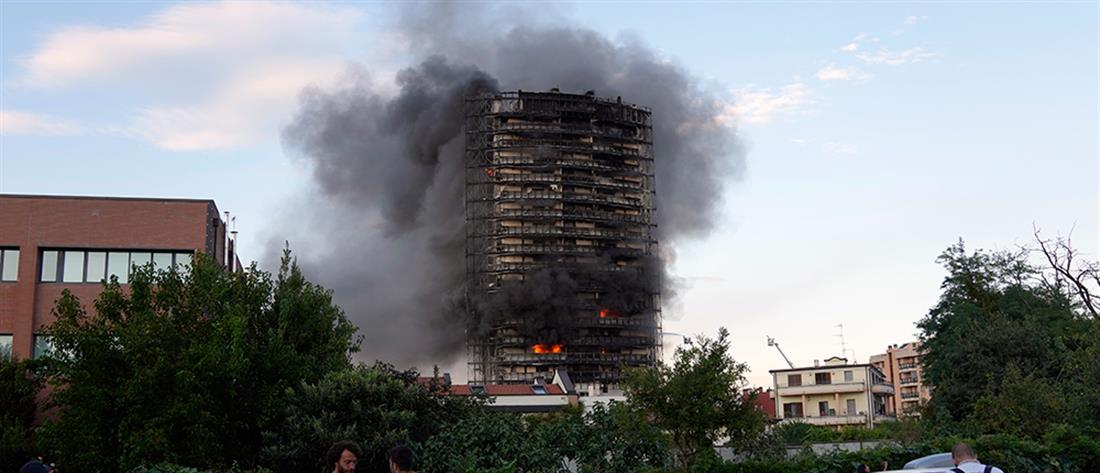 Μιλάνο: Στις φλόγες 20όροφος ουρανοξύστης (βίντεο)