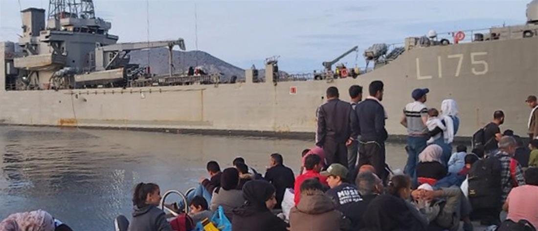 Έφυγαν εκατοντάδες αιτούντες άσυλο από τη Σύμη