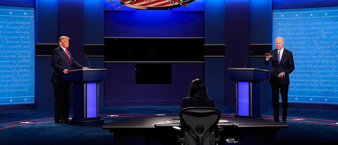 ANT1: το δεύτερο debate Τραμπ – Μπάιντεν για τις αμερικανικές εκλογές
