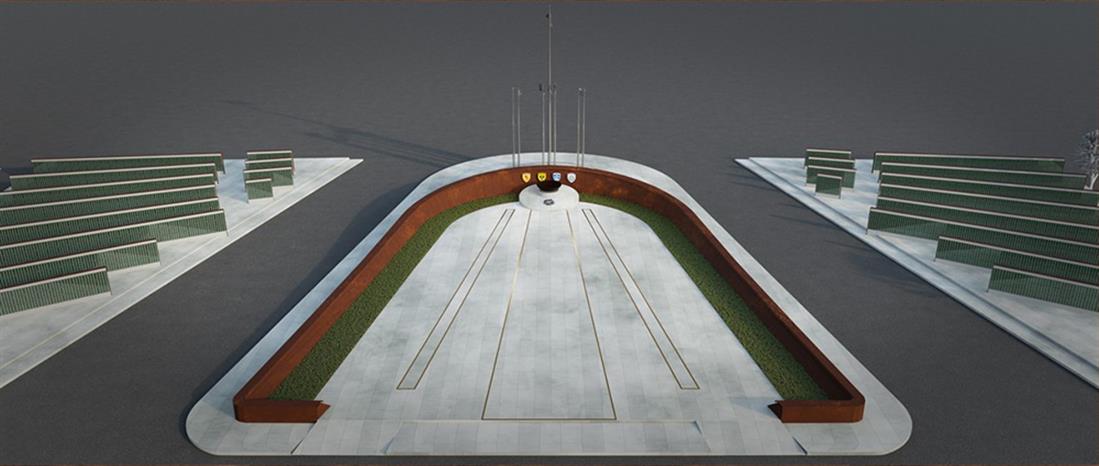 Εγκαινιάστηκε το Μνημείο των Αθανάτων του Έθνους στου Παπάγου (εικόνες)
