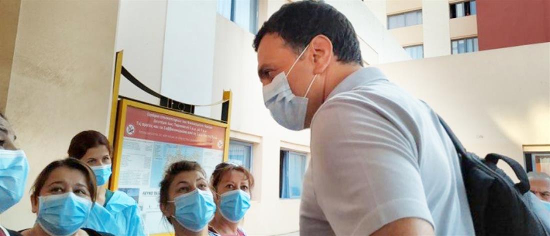 Κικίλιας: Μεγάλος μοριακός αναλυτής για τεστ κορονοϊού στο Νοσοκομείο Χανίων