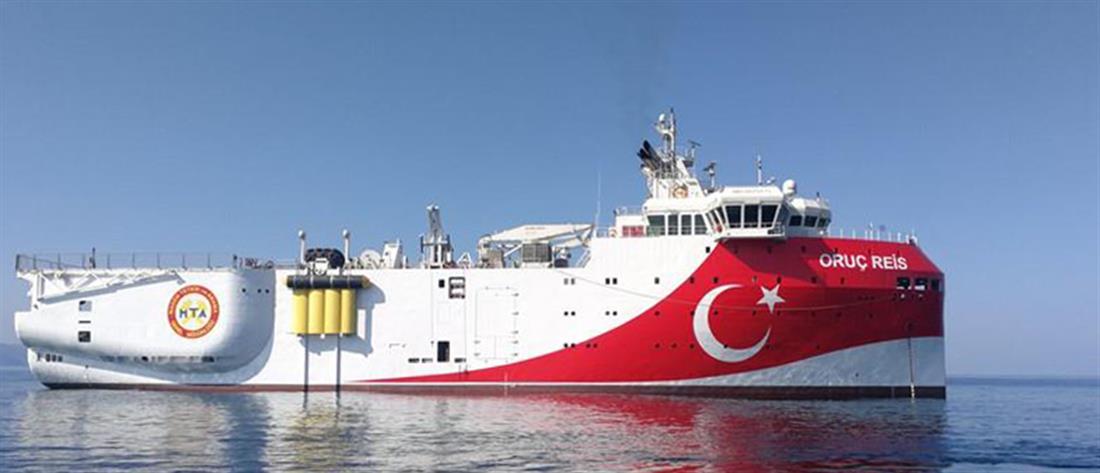Oruc Reis: μια ανάσα από το Καστελόριζο το ερευνητικό σκάφος της Τουρκίας
