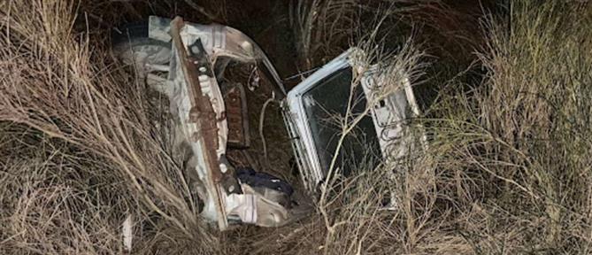 Τροχαίο στην Αριδαία: Αυτοκίνητο κόπηκε στα δύο (εικόνες)